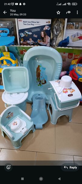 Baby bath tub set