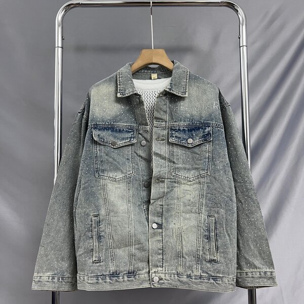 Glittery Denim Jackets