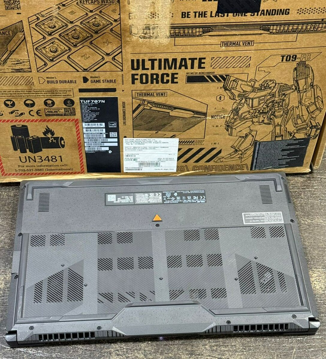 Ordinateur portable gaming ASUS