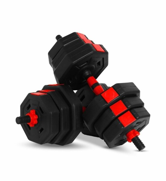 25KG 2-IN-1 ADJUSTABLE DUMBBELLS SET