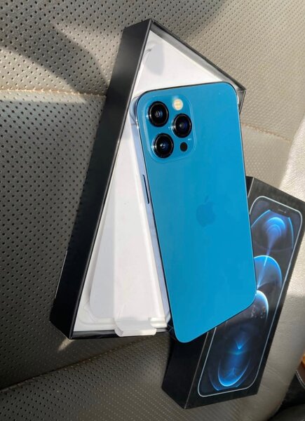 iPhone 12 Pro Max Bleu