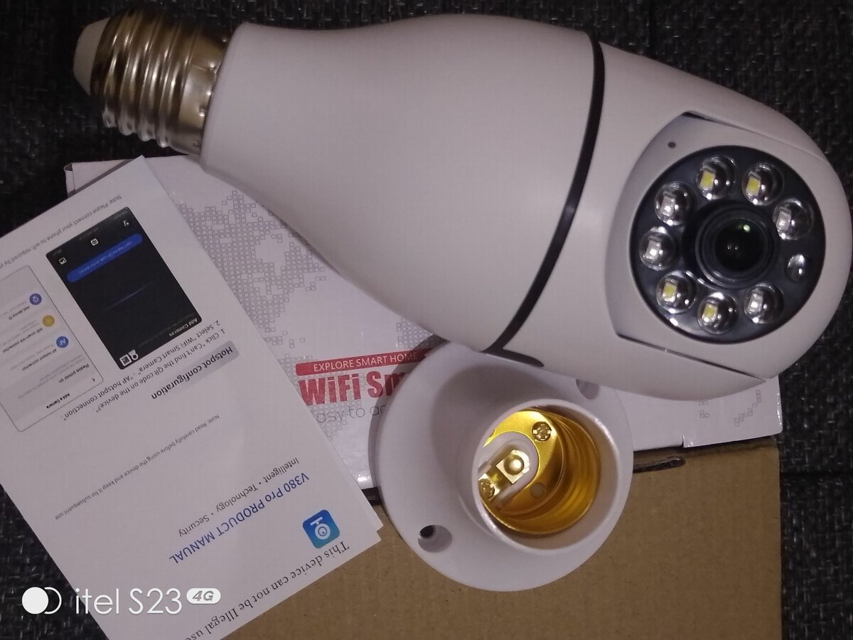 Caméra wifi intelligente V380