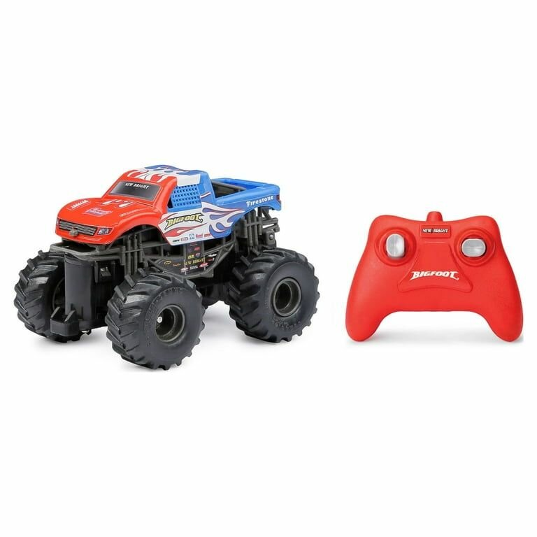 New Bright (1:43) Bigfoot RWB Battery Remote Control Red Mon