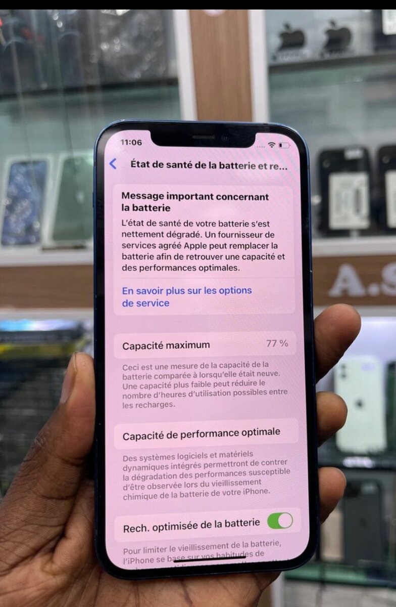 iPhone 12 Pro Max 128GB Bleu