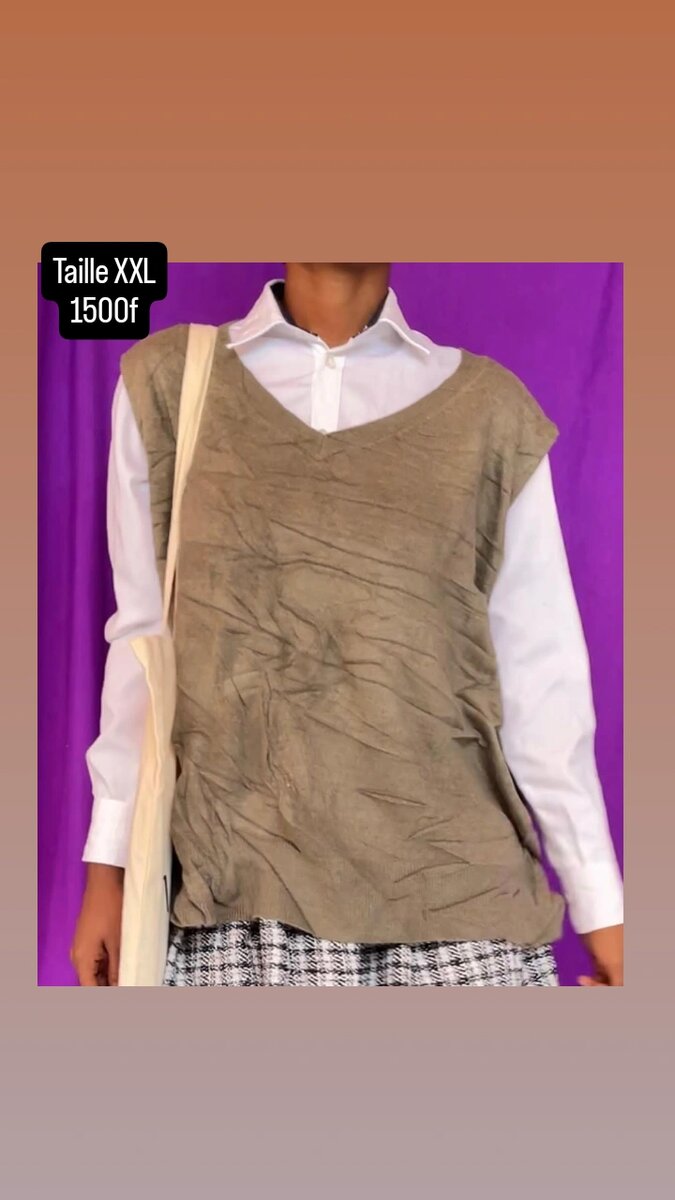 Pull décontracté XXL