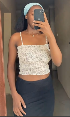 Set of top and skirt. size:M/L