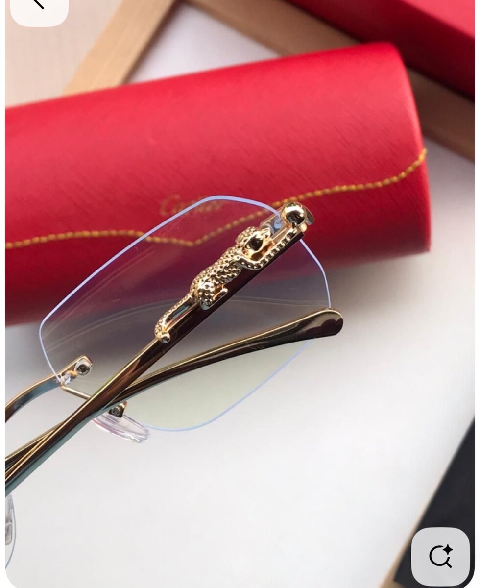 Lunettes de soleil Cartier élégantes