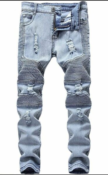 Jeans déchirés homme