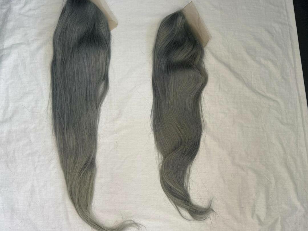 Couleur sylver lace frontale