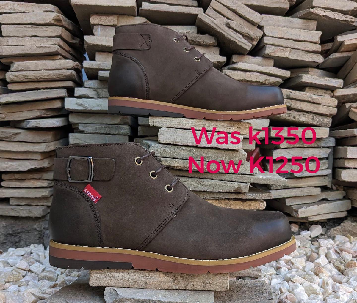 QUALITY LEATHER BOOTS brun