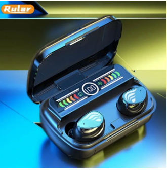 M27 TWS Wireless Earphones Bluetooth5.3 Stereo Headphones Sport Waterproof Earbuds Headset Charging Box With Mic