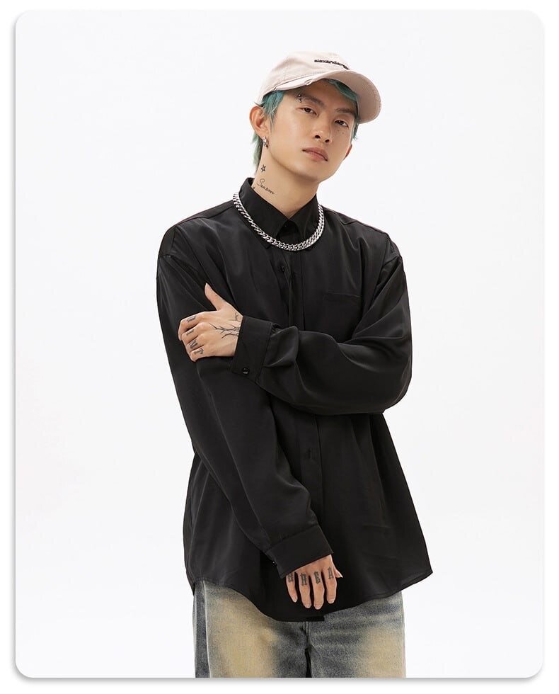 Свободные рубашки в японском стиле