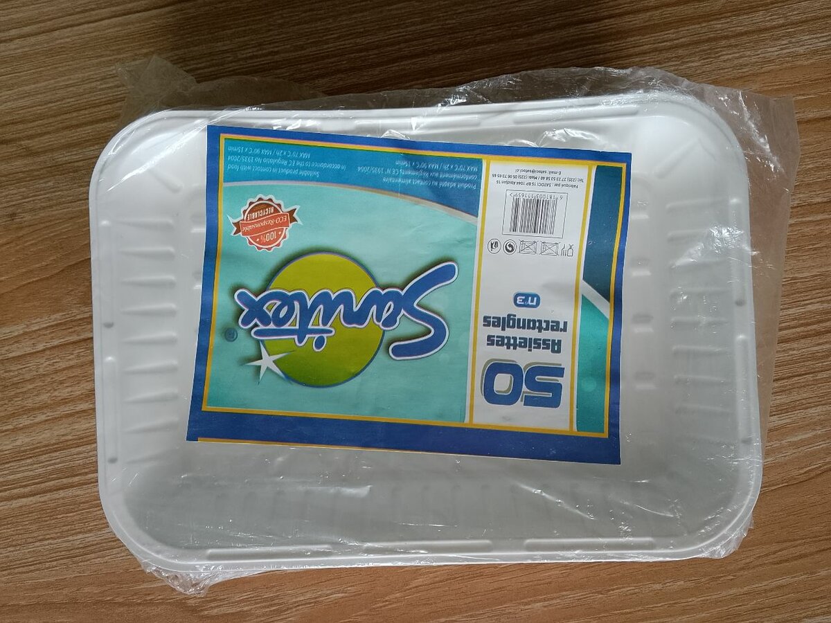 Assiettes Jetables Sanifex