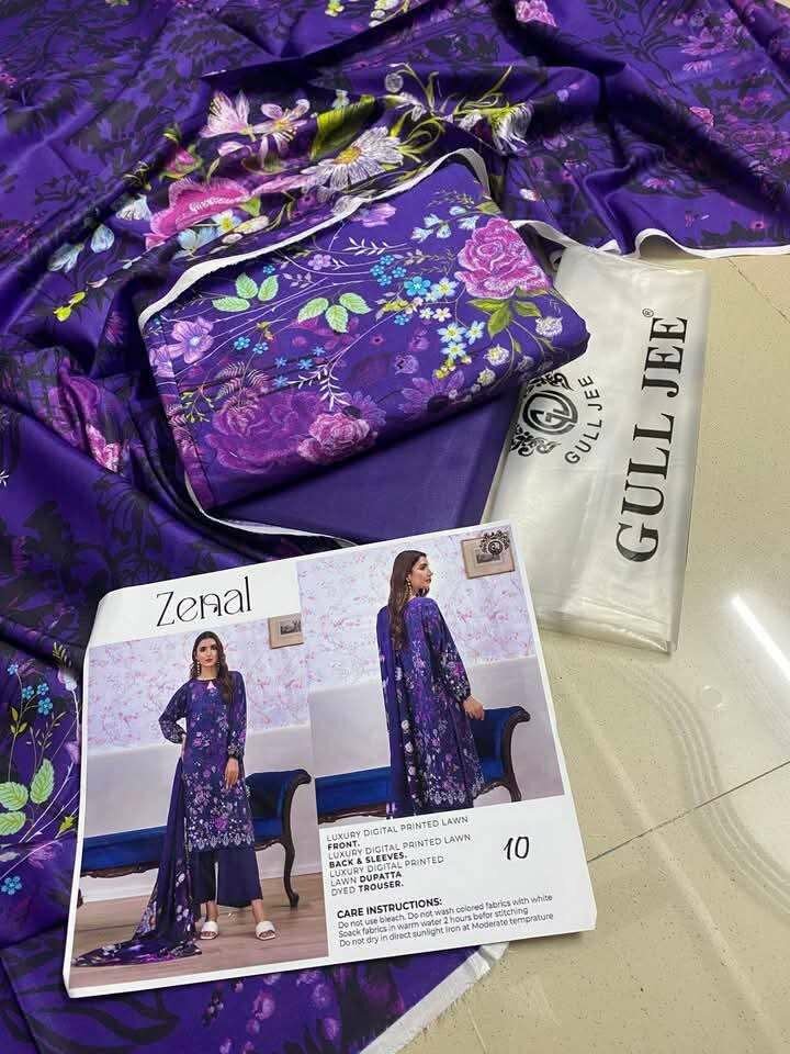 *ZENAL BY GUL-JEE* Raplica  *_Prints DIGITAL LAWN 2025