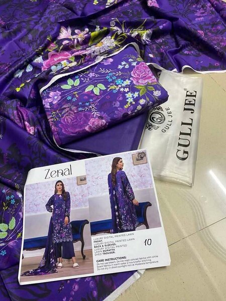 *ZENAL BY GUL-JEE* Raplica  *_Prints DIGITAL LAWN 2025