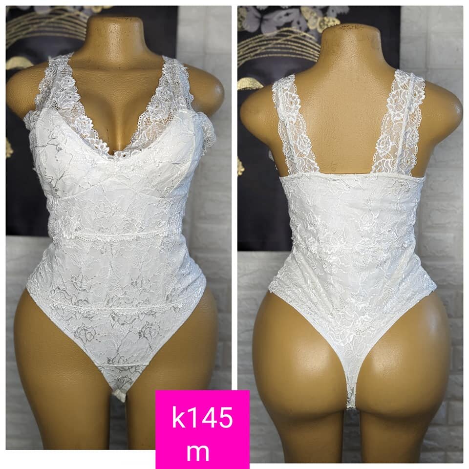 Beautiful and stylish women's bodysuit white