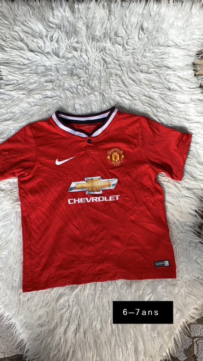 T-shirt pour garçon, Nike, rouge