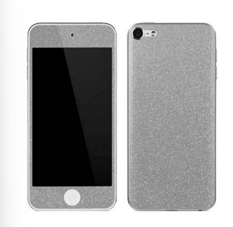 APPLE IPOD TOUCH 6 Silver Glitter Skin