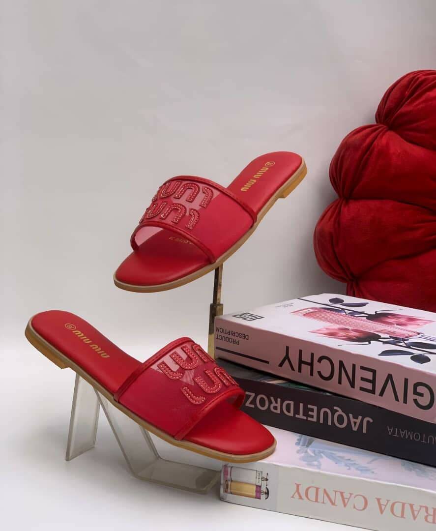 Mules éblouissantes femme