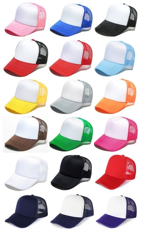 Casquettes Trucker Multicolores