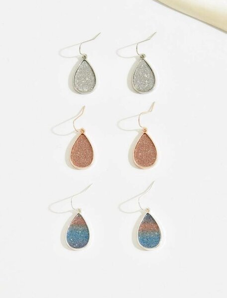 Water drops earrings