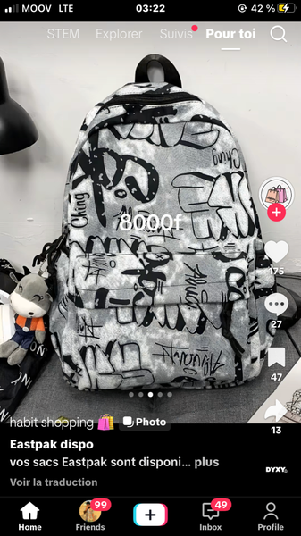 Sac à Dos Tendance Eastpak