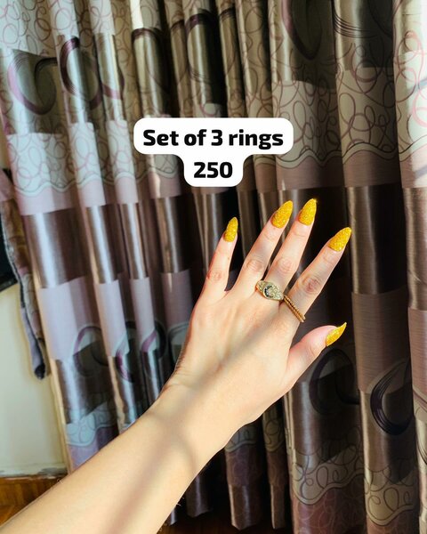 Set of 3 rings 
