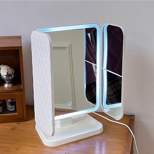 Miroir trifold LED