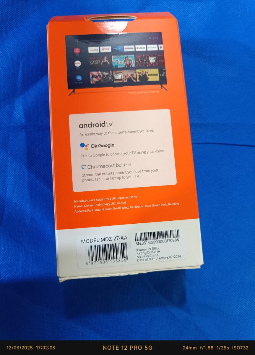 Xiaomi tv stick 4k