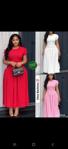 Robe longue élégante femme