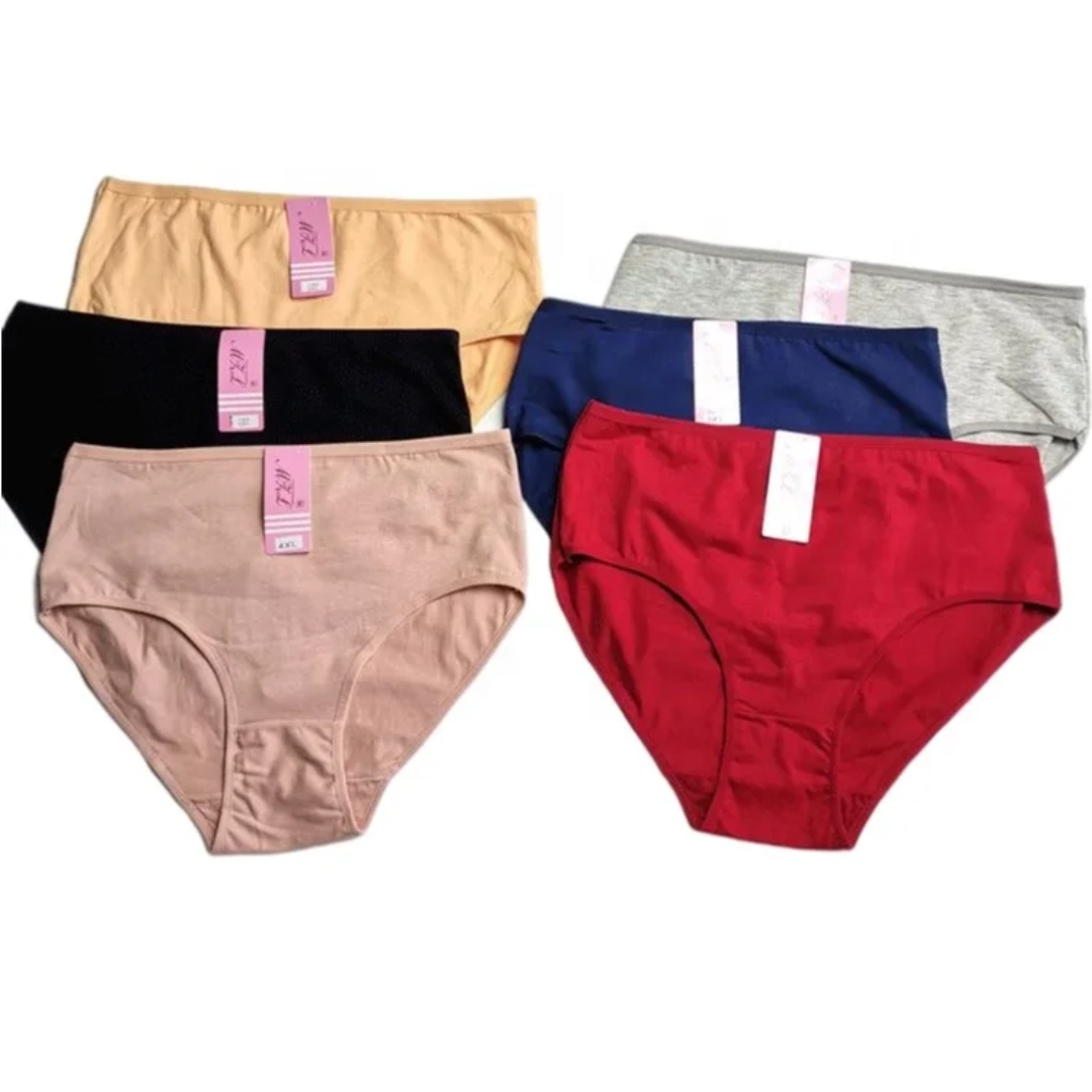 12 lots de culottes coton