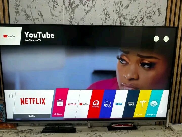 Smart TV UHD 4K LG 55 pouces
