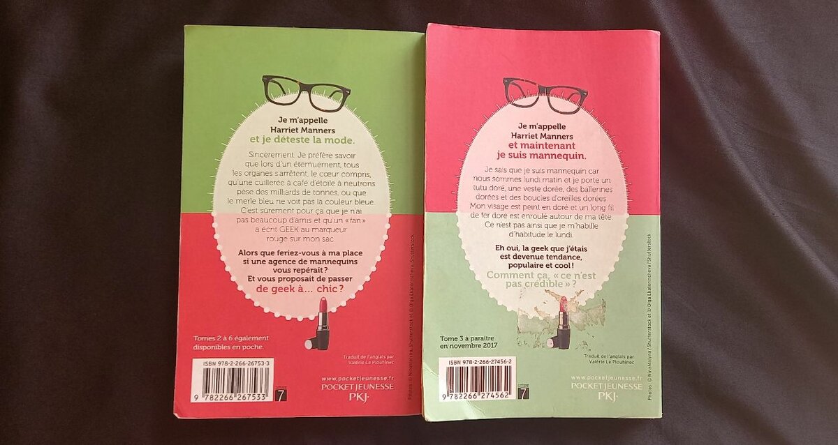 Lot de Livres "Geek Girl"