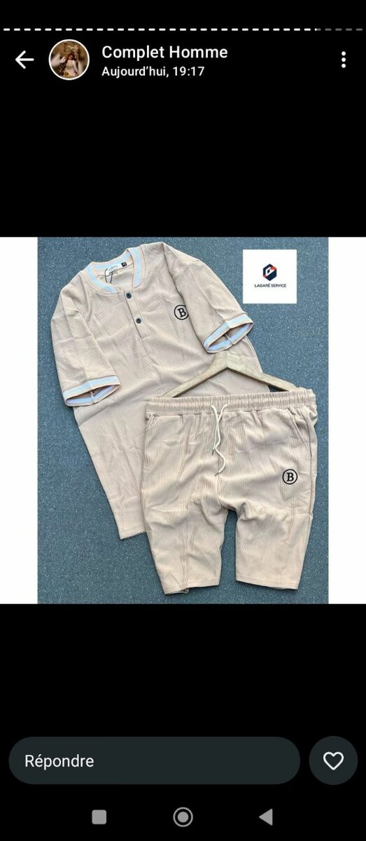 Ensemble Décontracté Homme