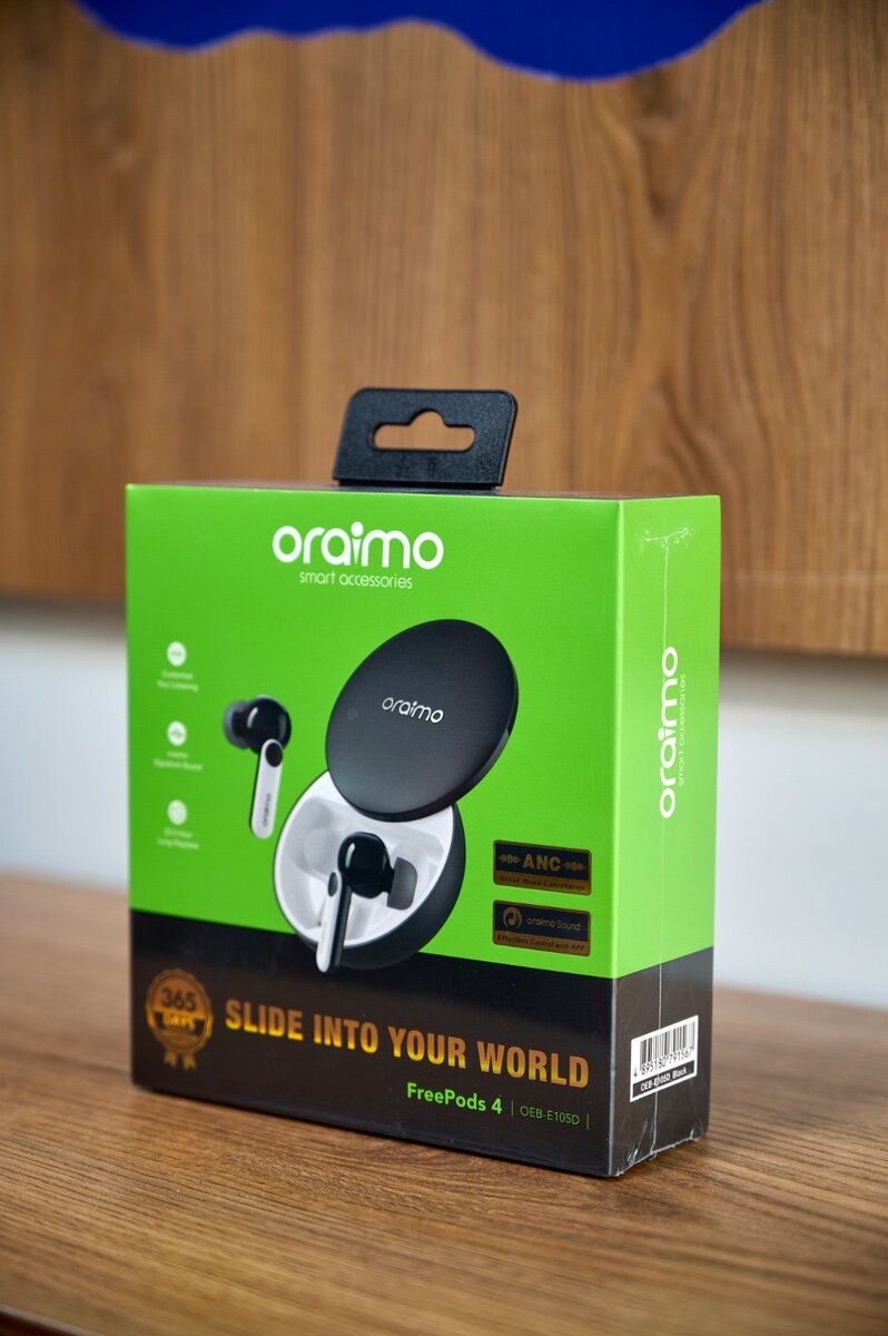 oraimo FreePods 4 ANC True Wireless Earbuds