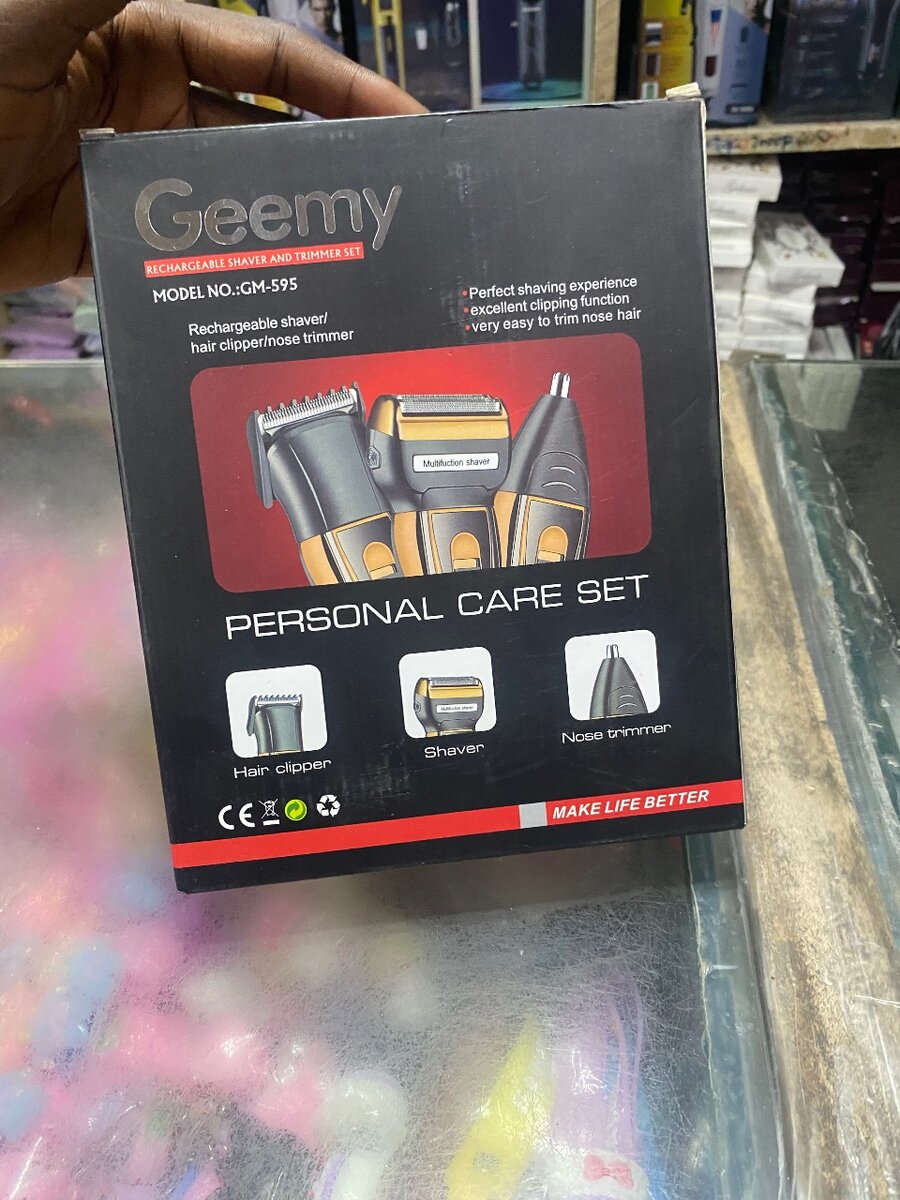 Geemy Tondeuse 3-en-1 Rechargeable