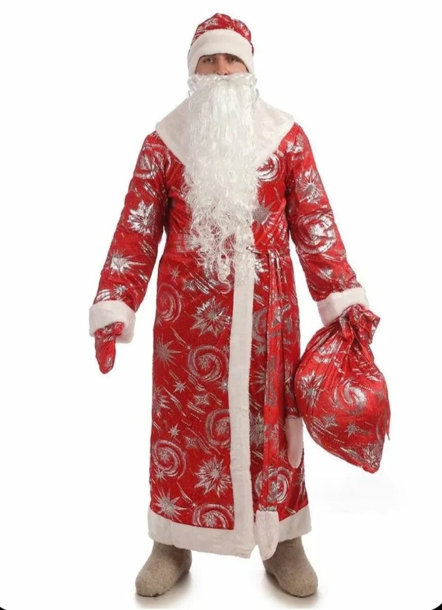 Костюм деда мороза
