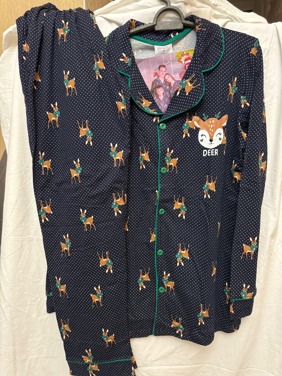 Пижама уни: М, Л