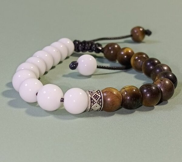 Bracelet perles pierre naturelle