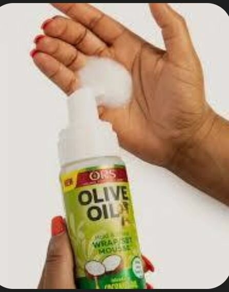 Mousse coiffante à l'huile d'olive