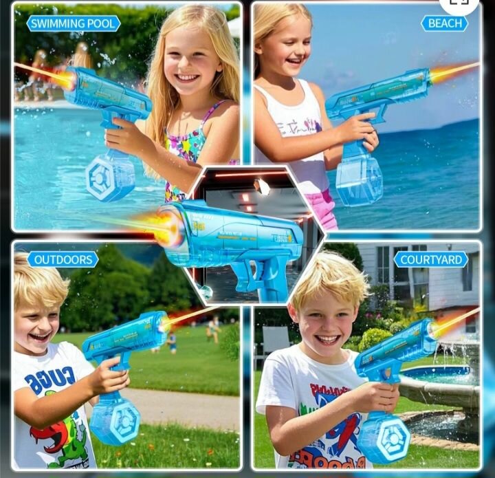 Pistolet à Eau Électrique