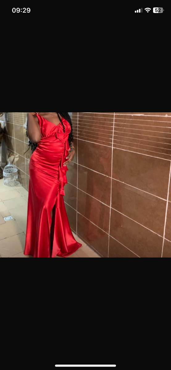 Robe de soirée rouge