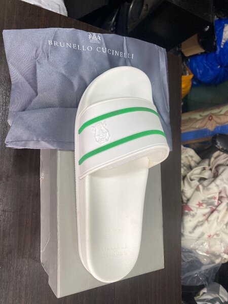 Sandales blanches Brunello