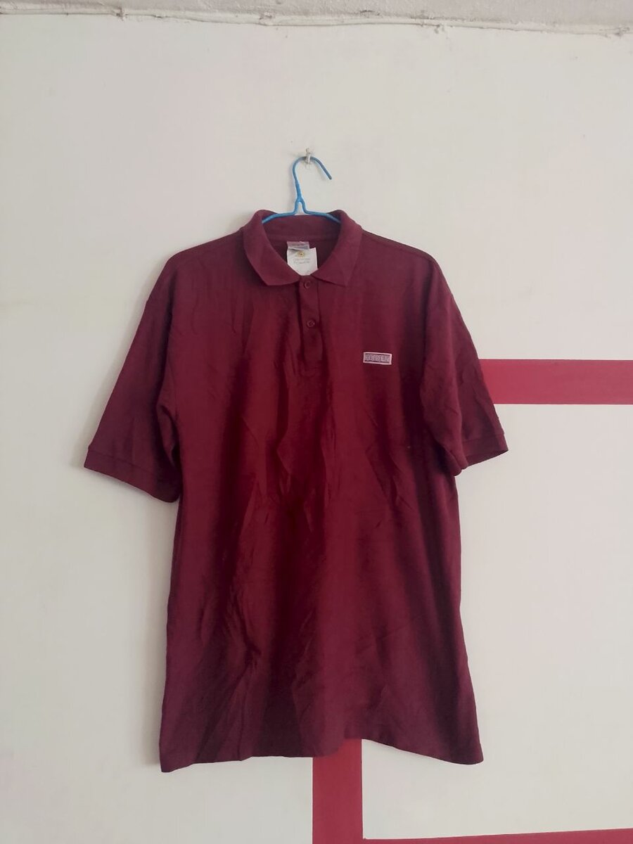 Polo rouge classique homme