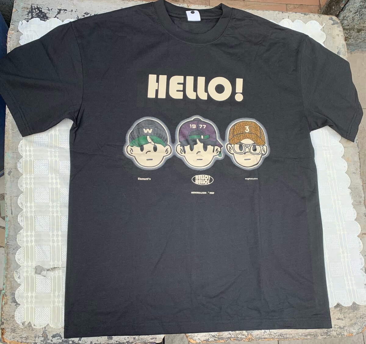 T-shirt style amusant