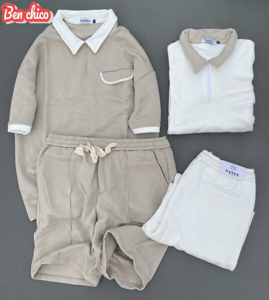 Ensemble décontracté en coton