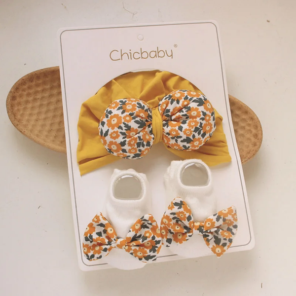 Ensemble Bébé Chic Floral