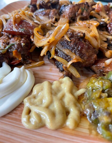 Porc Africain braisé