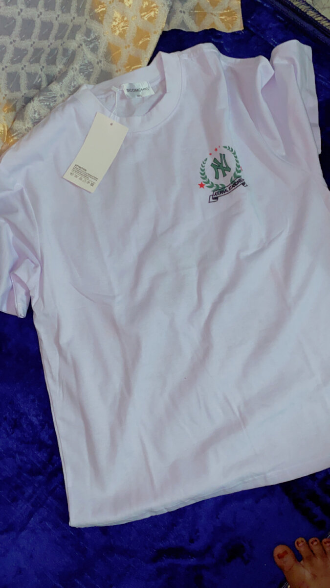 T-shirt blanc Style Vintage