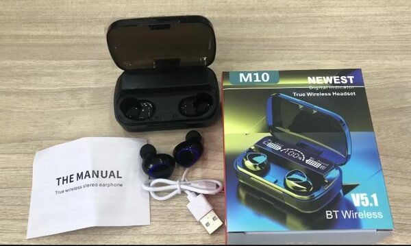 M10 original ear pod Bluetooth headphones handfree